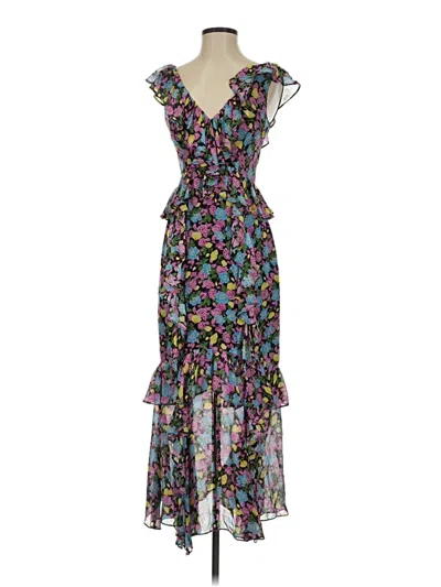 Pre-owned Amur Cocktail Dress In Purple
