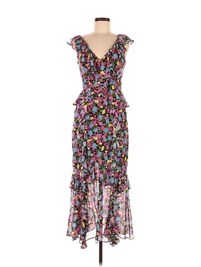 Pre-owned Amur Cocktail Dress In Purple