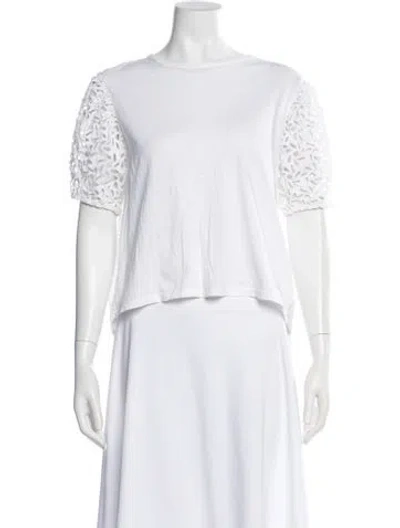 Pre-owned Amur Crew Neck Short Sleeve T-shirt In Multi