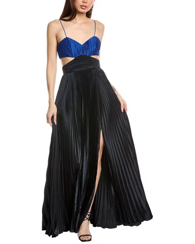 Amur Elodie Gown In Navy