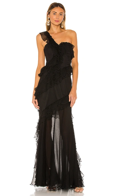 Amur Harlow Dress In Black