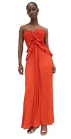 Amur Isabell Sweetheart Neck Gown Koi In Koi