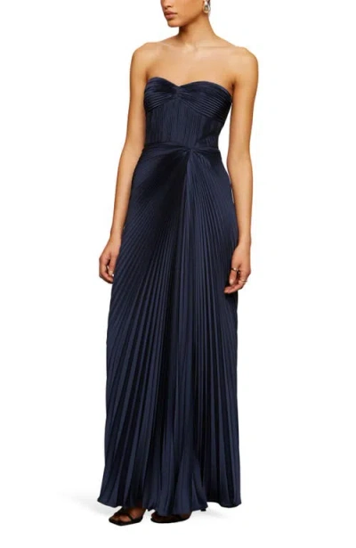 Amur Joyceann Sweetheart Gown In Multi