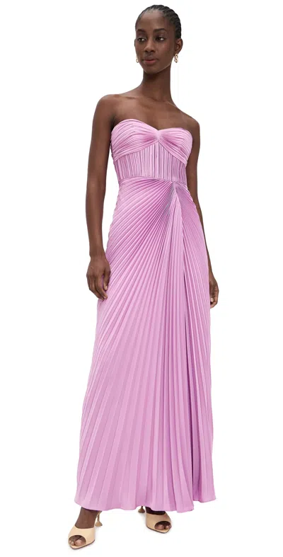 Amur Joyceann Sweetheart Gown Pink Hyacinth