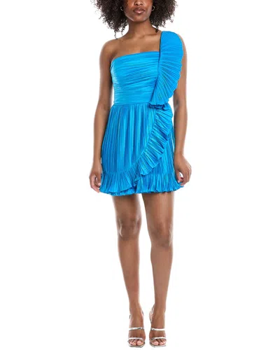 Amur Kelce Mini Dress In Blue