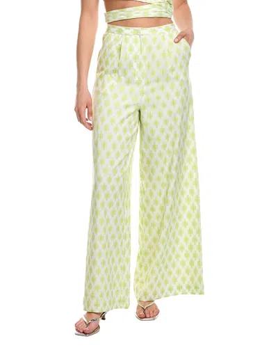 Amur Meri Wide Leg Pant In Green