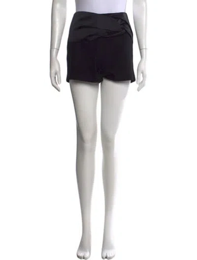 Pre-owned Amur Mini Shorts In Black