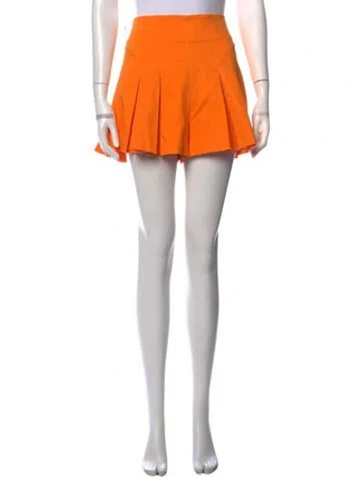 Pre-owned Amur Mini Shorts In Orange