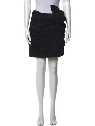 Pre-owned Amur Mini Skirt W/ Tags In Blue