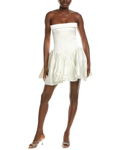 Amur Mirelle Bow Dress In White