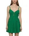 Amur Nikola Pleated Knit Dress In Tadpole
