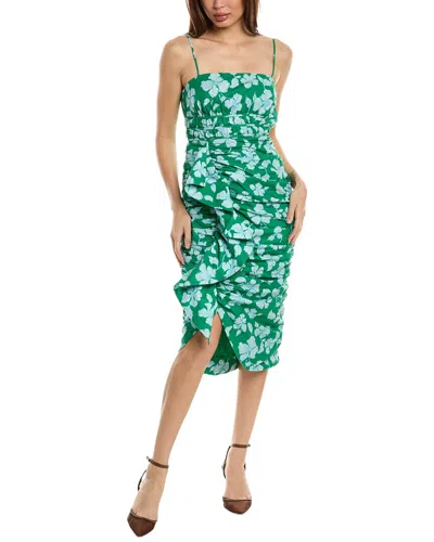Amur Olly Sheath Dress In Green