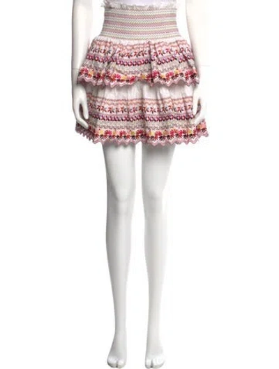 Pre-owned Amur Printed Mini Skirt