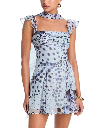 Amur Reverie Printed Mini Dress In Multi
