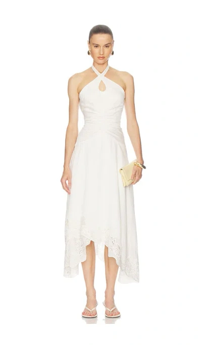 Amur Romee Embroidered Maxi Dress