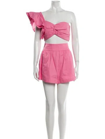 Pre-owned Amur Short Set W/ Tags In Pink
