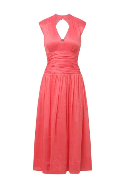 Amur Traci Day Dress In Multi