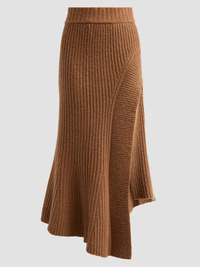 Amur Women's Elsie Knit Maxi Skirt In Golden Meadow