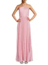 AMUR WOMEN'S KAMARI PLEATED MAXI DRESS