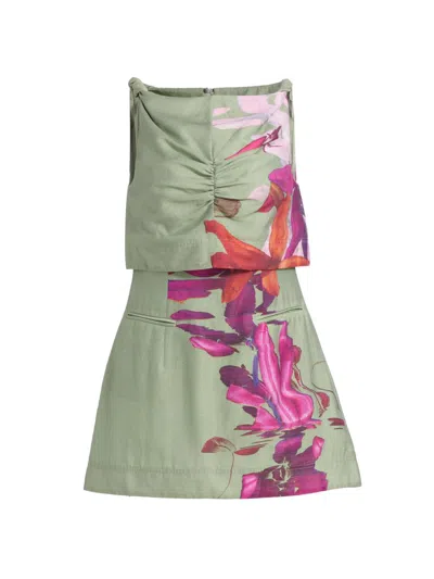 Amur Pyper Mini Dress In Multi