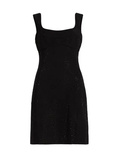 Amur Vinny Mini Dress In Black
