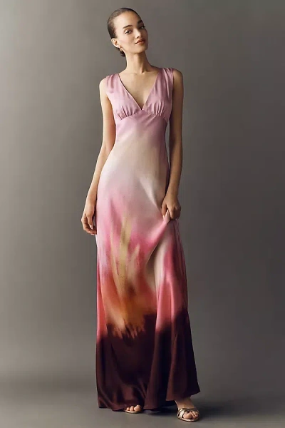 Amur Zarita Maxi Dress In Pink