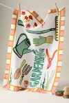 Amuse La Bouche Hobby Dish Towel In Green