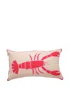 Amuse La Bouche Lobster Linen Cushion Cover In Neutral