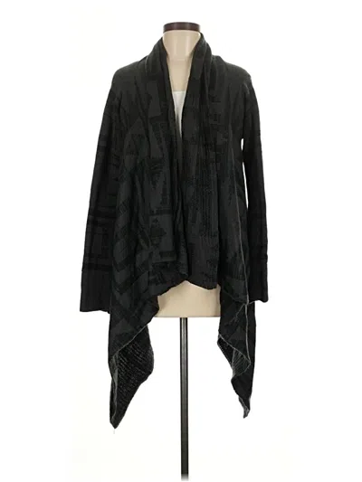 Pre-owned Amuse Society Cardigan Sweater In Black