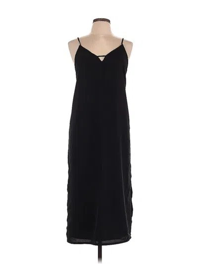 Pre-owned Amuse Society Casual Dress In Black