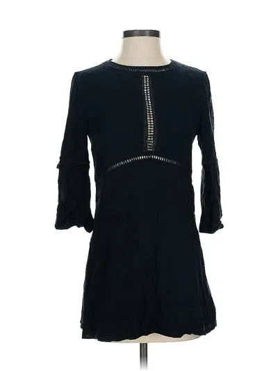 Pre-owned Amuse Society Casual Dress In Black
