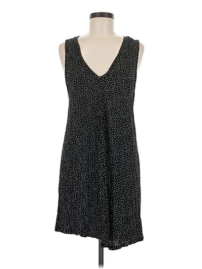 Pre-owned Amuse Society Casual Dress In Black
