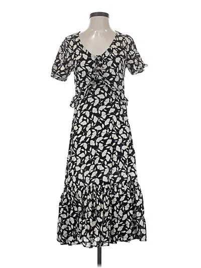 Pre-owned Amuse Society Casual Dress In Black