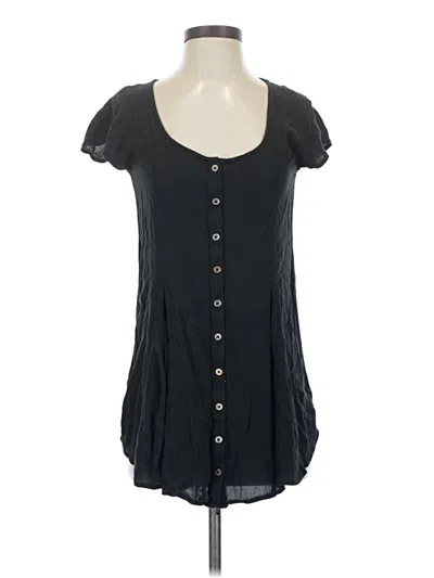 Pre-owned Amuse Society Casual Dress In Black