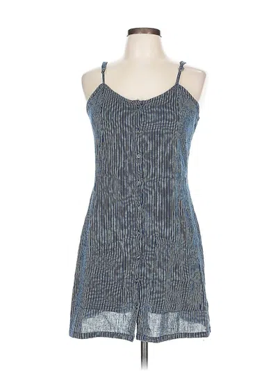 Pre-owned Amuse Society Casual Dress In Blue
