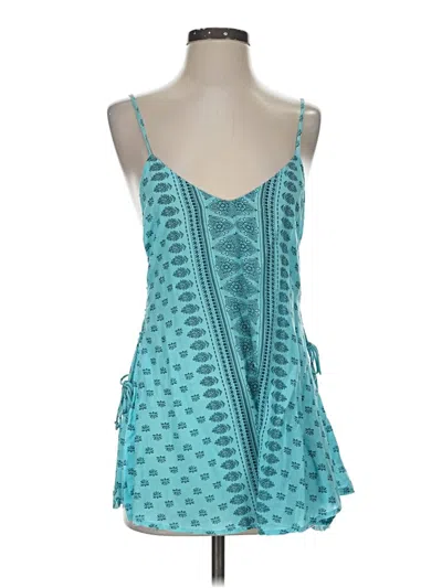 Pre-owned Amuse Society Casual Dress In Blue