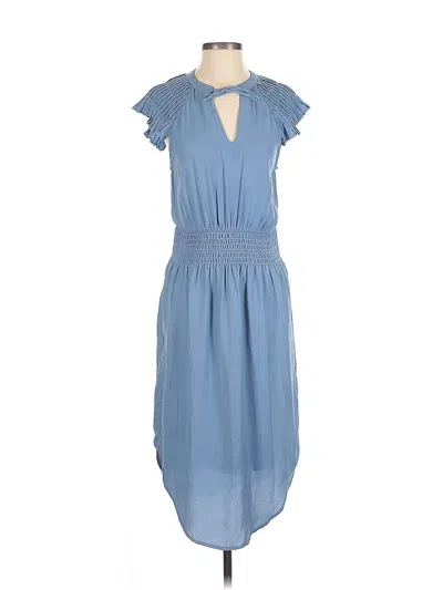 Pre-owned Amuse Society Casual Dress In Blue