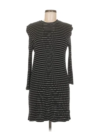 Pre-owned Amuse Society Casual Dress In Gray