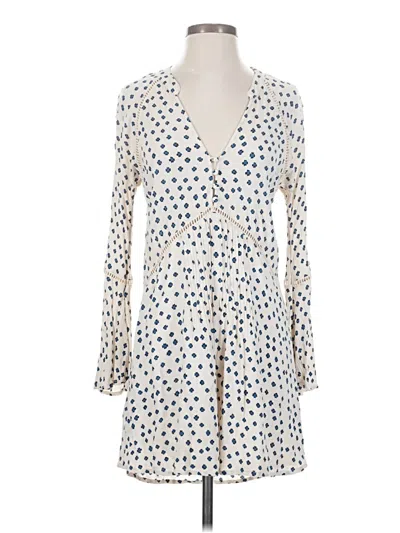Pre-owned Amuse Society Casual Dress In Ivory