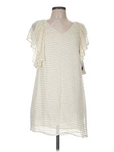 Pre-owned Amuse Society Casual Dress In Ivory