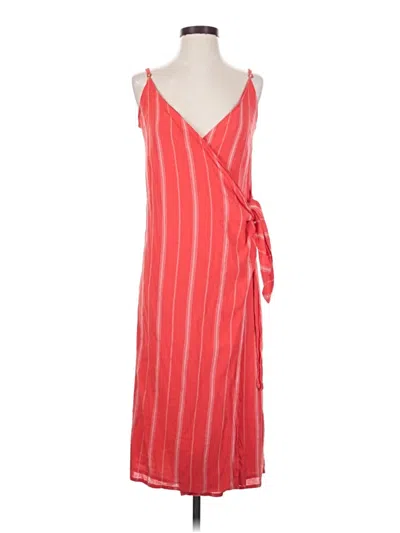 Pre-owned Amuse Society Casual Dress In Red