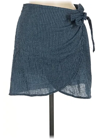 Pre-owned Amuse Society Casual Skirt In Blue
