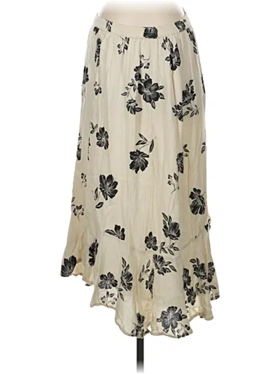 Pre-owned Amuse Society Casual Skirt In Ivory