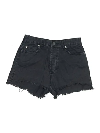 Pre-owned Amuse Society Denim Shorts In Black