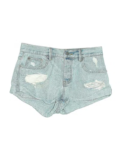 Pre-owned Amuse Society Denim Shorts In Blue