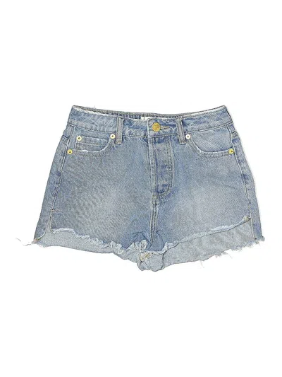 Pre-owned Amuse Society Denim Shorts In Blue