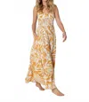 Amuse Society Gypsy Sun Woven Dress In Yellow Haze In Multi