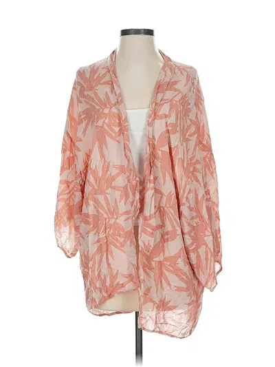 Pre-owned Amuse Society Kimono In Pink