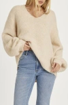 Amuse Society Kingston Oversize Sweater In Neutral
