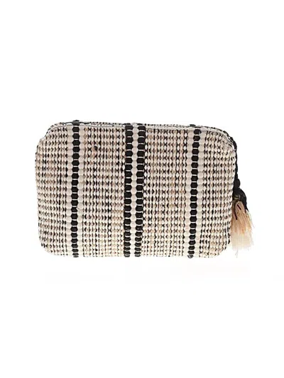 Pre-owned Amuse Society Makeup Bag In White